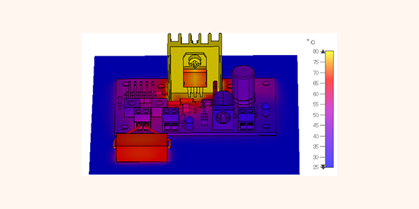 PCBや筐体に対する電子機器冷却シミュレーション